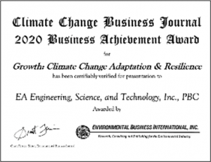 CCBJ Climate Change Adaptation and Resilience Award