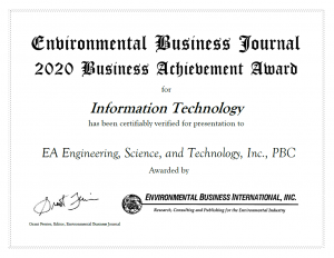 EBJ Information Technology Award