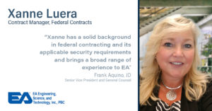 Xanne Luera Joins EA as Contract Manager, Federal Contracts