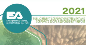 Cover of EA’s 2021 Public Benefit Corporation Statement and Corporate Social Responsibility Report