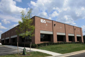 Exterior of EA ecotoxicology laboratory building.