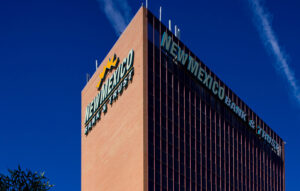 Top floors of the high rise building that houses EA's Albuquerque location