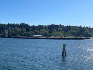 Wycoff/Eagle Harbor Superfund Site from the water