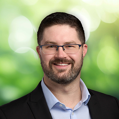 Headshot of Aaron Bugher