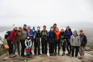 Image of the whole group who participated in the Chain Trifecta Challenge.