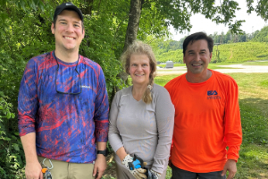 picture of some EA employees who participated in the Knoxville cleanup